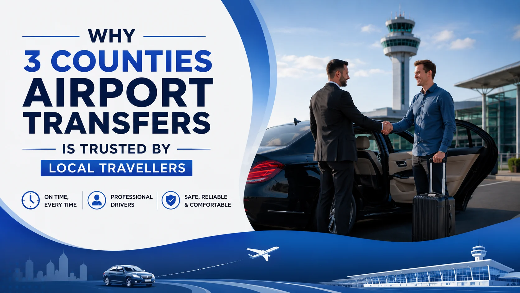 3 Counties Airport Transfers Is Trusted by Local Travellers  
