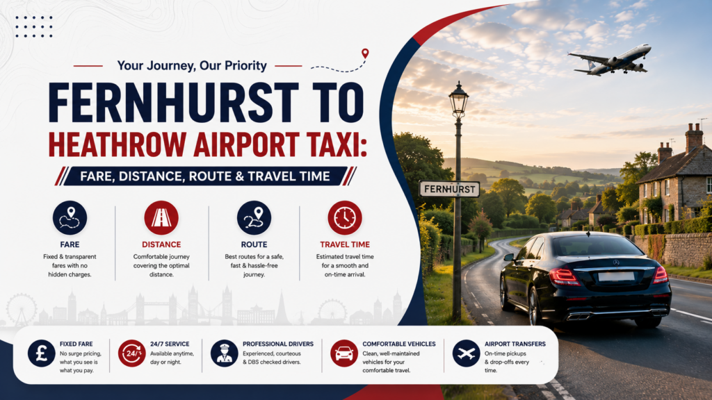 Fernhurst to Heathrow Airport Taxi Guide | 3 Counties Airport Transfers